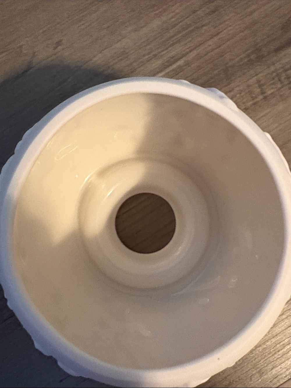 PartyLite White Porcelain Embossed Floral Fragrance Warmer - Picture 5 of 5